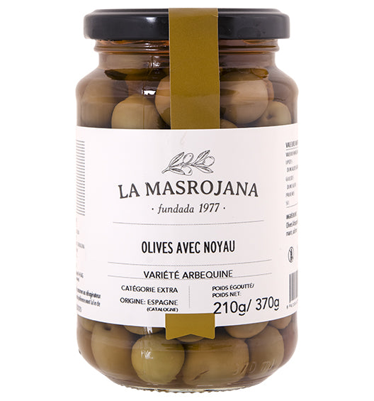 Arbequina Oliven 210g