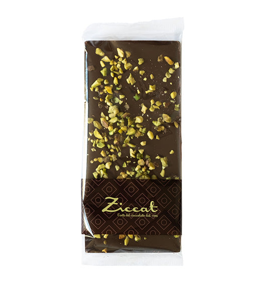 Zartbitterschokolade mit Pistazien 80g